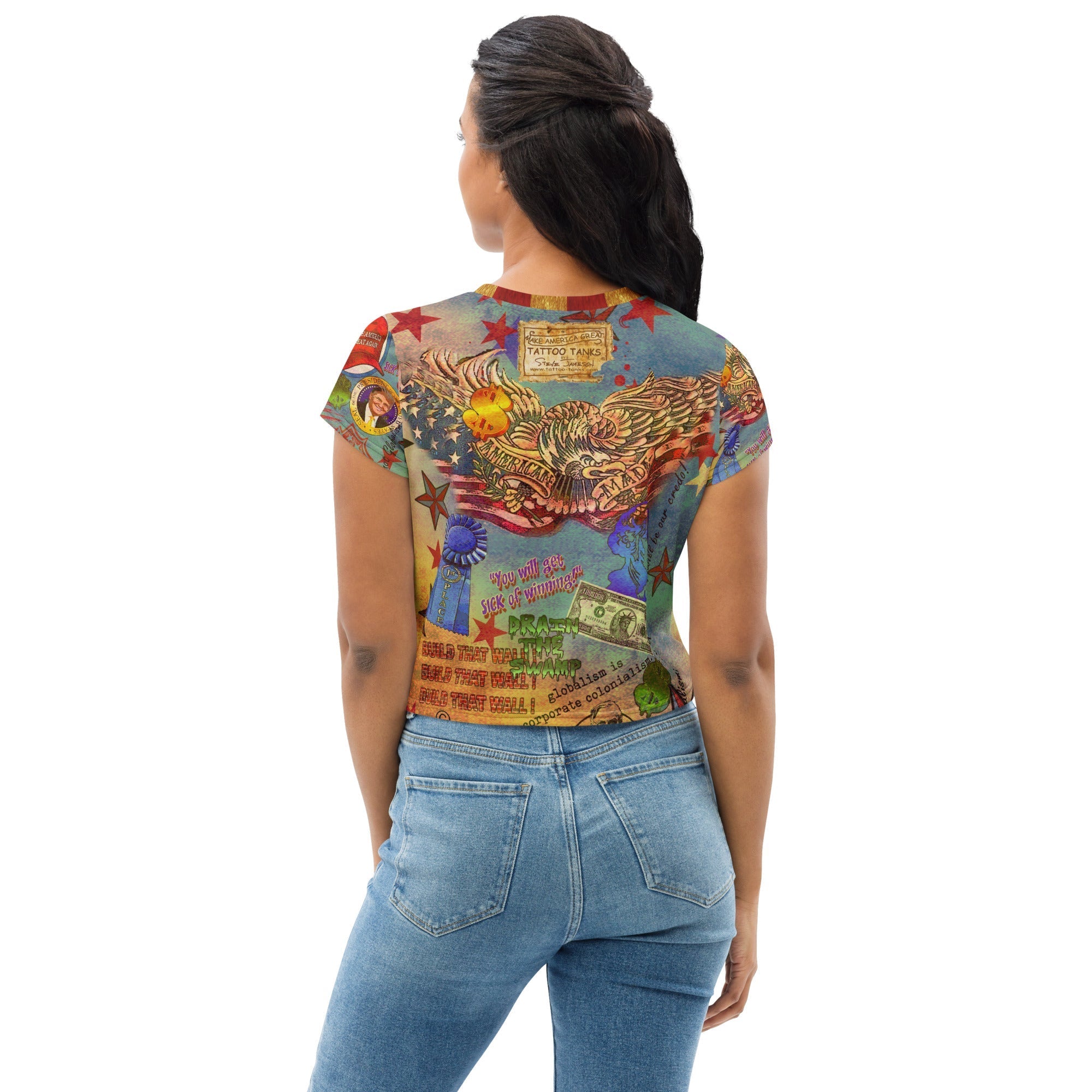 THE MAGA CROP TOP" for women – TEES