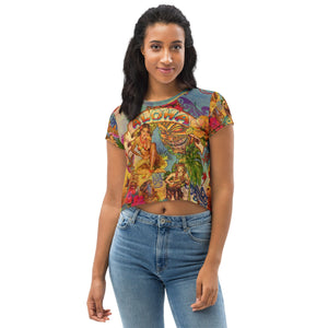 "THE ALOHA TATTOO CROP TOP" for women