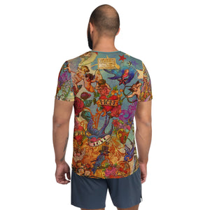 "THE BLUEBIRD MUSCLE TEE" for men