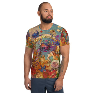 "THE BLUEBIRD MUSCLE TEE" for men