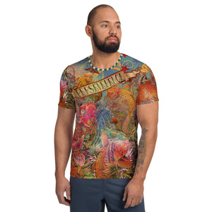 "THE KOI TATTOO MUSCLE TEE" for men