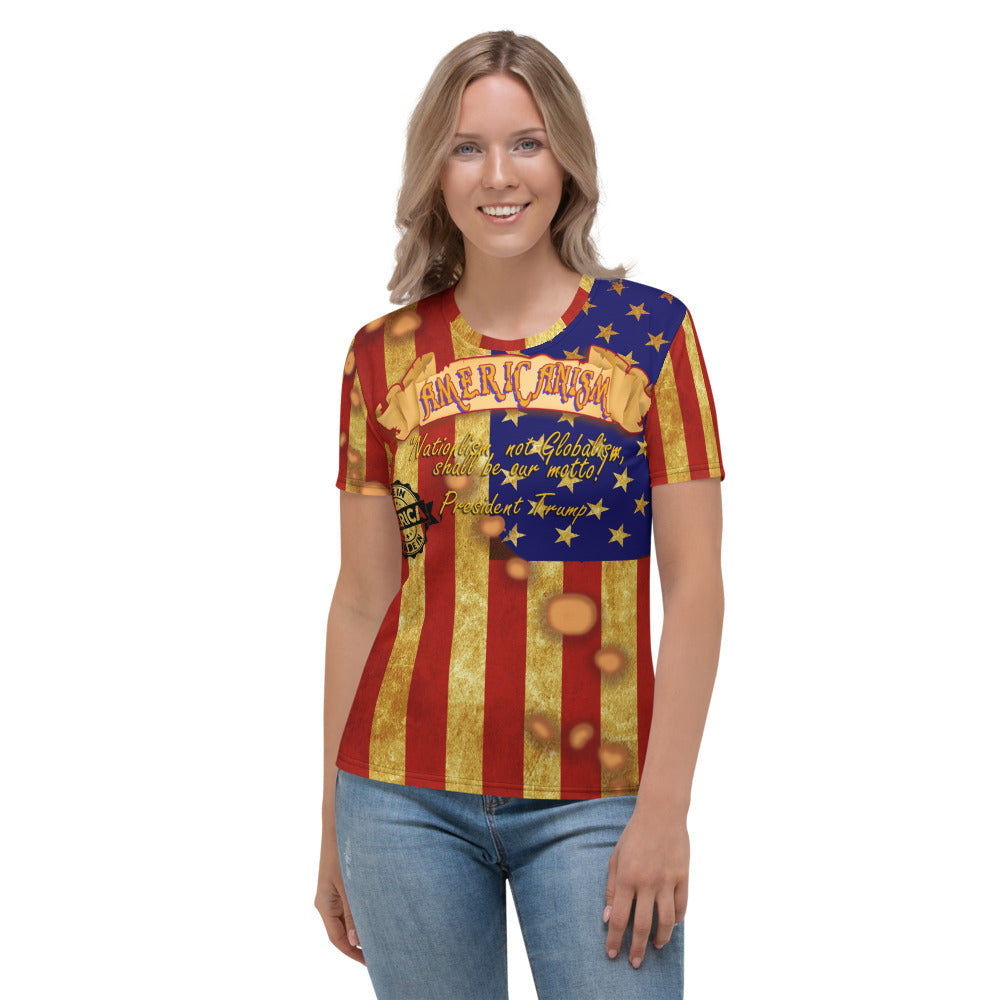 "THE AMERICANISM TEE" for women