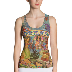 "THE MERMAID TATTOO TANK" for women