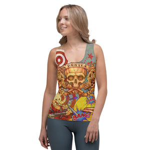 "THE GUNS TATTOO TANK" for women
