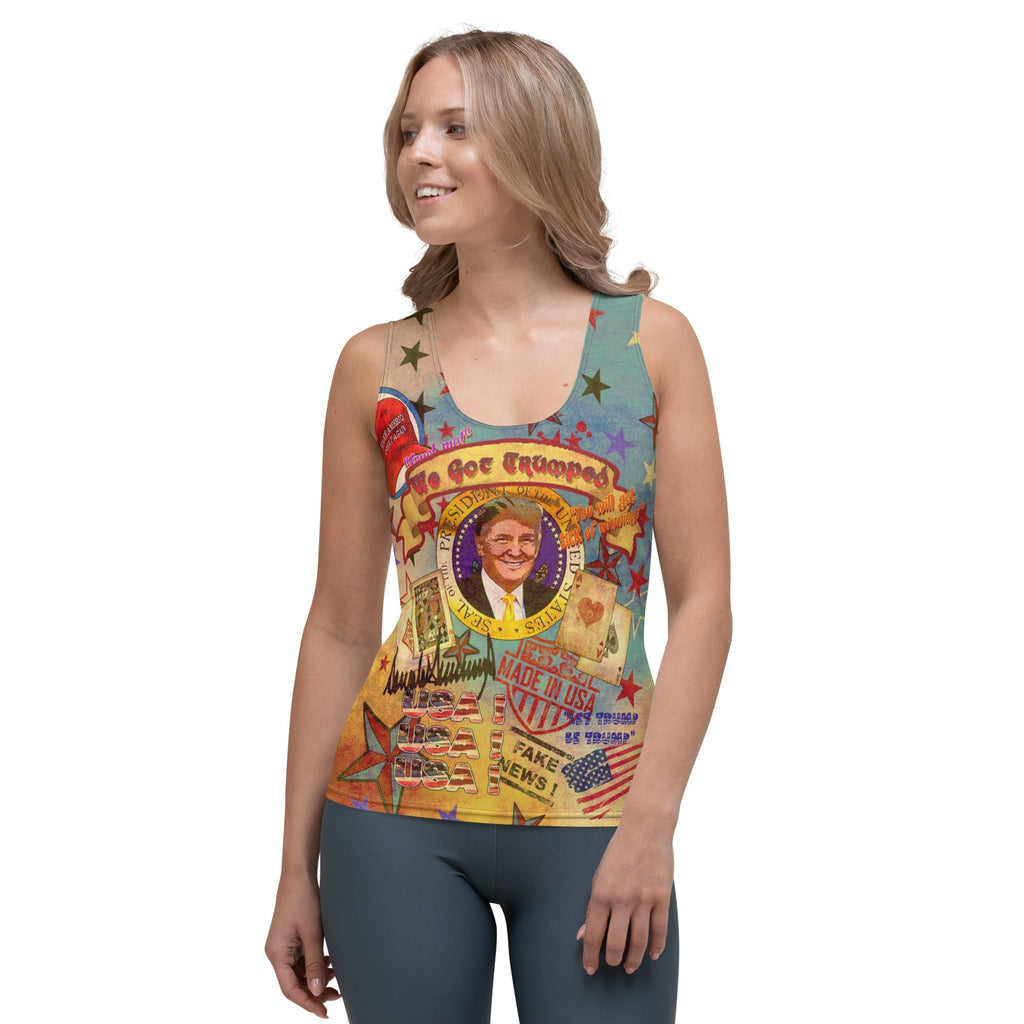 "THE WE GOT TRUMPED TANK" for women